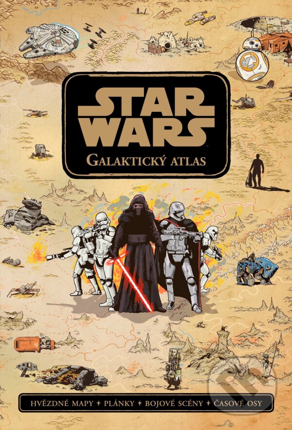 Star Wars: Galaktický atlas - Emil Fortune, Egmont ČR, 2016