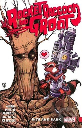 Levně Rocket Raccoon and Groot (Bite and Bark) - Skottie Young, Jeff Loveness a kol. - kniha z kategorie Komiksy