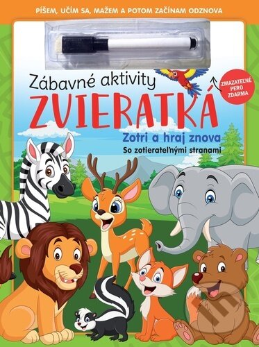 Levně Zábavné aktivity zvieratká - kniha z kategorie Hravé úlohy