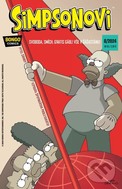 Levně Simpsonovi 8/2024