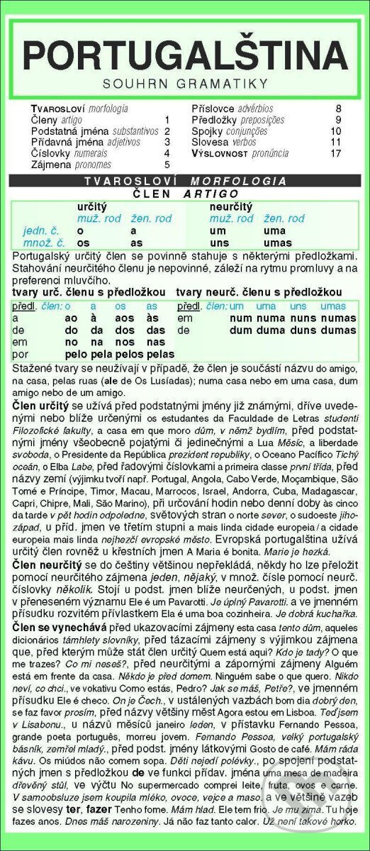 Levně Portugalština - souhrn gramatiky - kniha z kategorie Učebnice a slovníky