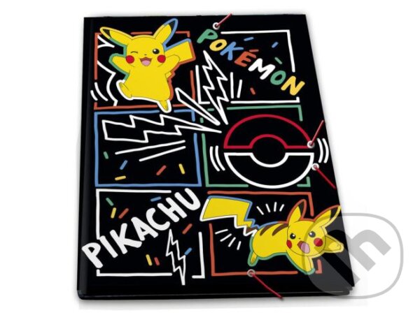 Levně Pokémon dosky s klopou A4 (Colourful edice)