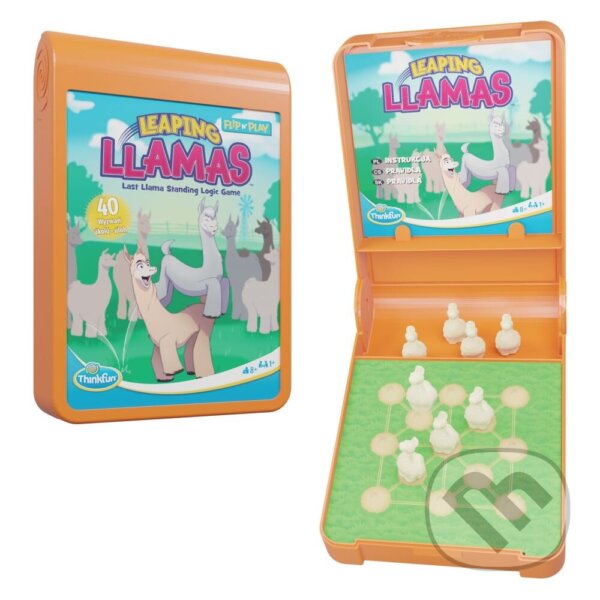 Levně ThinkFun Flip & Play: Skákající lamy - hra z kategorie Vzdelávacie hry