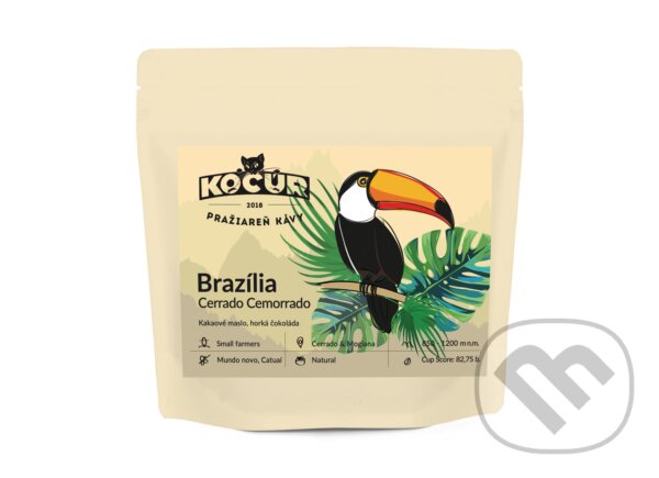 Kávy a čaje: Brazília Cerrado Cemorrado (Kocúr). Kocúr, 2024