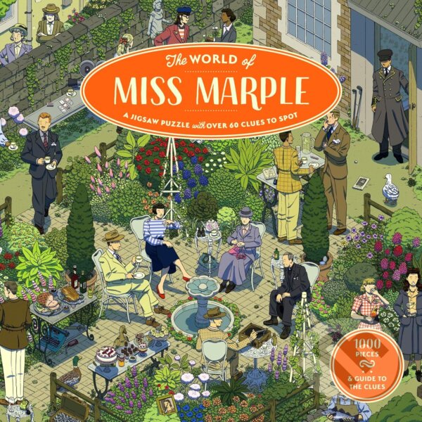 Levně The World of Miss Marple (A 1000-piece Jigsaw Puzzle) - puzzle z kategorie 500 – 1000 dielikov