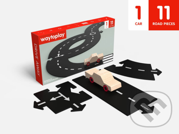 Naštartuj a uháňaj: autodráha waytoplay Drive Away - hra z kategorie Vzdelávacie hry