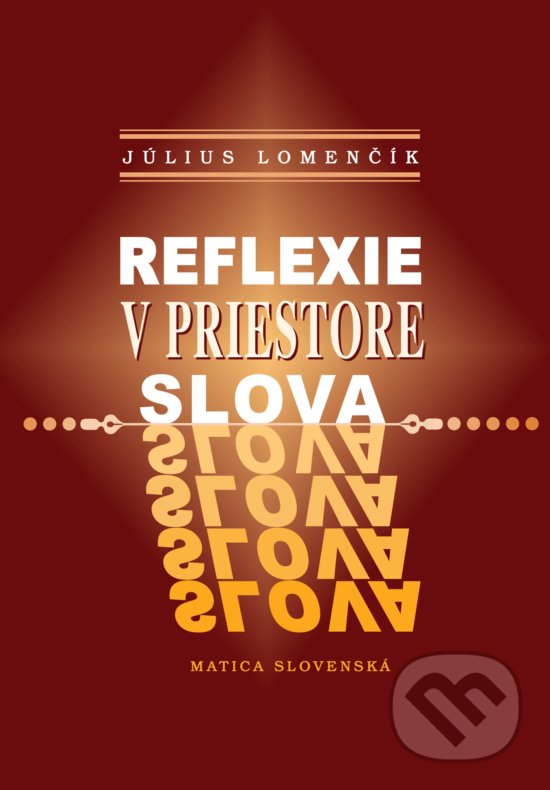 Kniha Reflexie v priestore slova