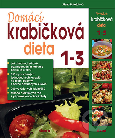 Domácí krabičková dieta 1 - 3 - BOX - Alena Doležalová, Dona, 2016