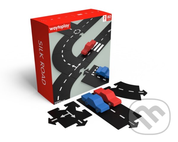 Levně Hodvábna cesta: maxi autodráha waytoplay s 2 autíčkami - hra z kategorie Ostatné
