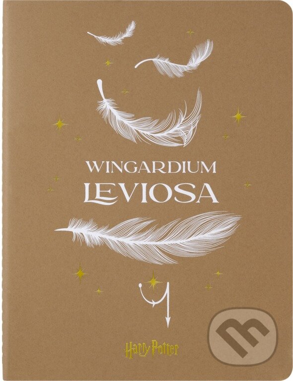 Levně Moleskine - zošit Cahier Harry Potter - Wingardium