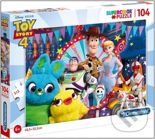 Levně Supercolors Toy Story 4 - puzzle z kategorie Disney