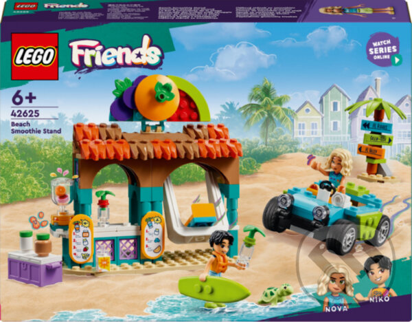 Spoločenská hra: LEGO® Friends 42625 Plážový stánok so smoothies (LEGO). LEGO, 2024
