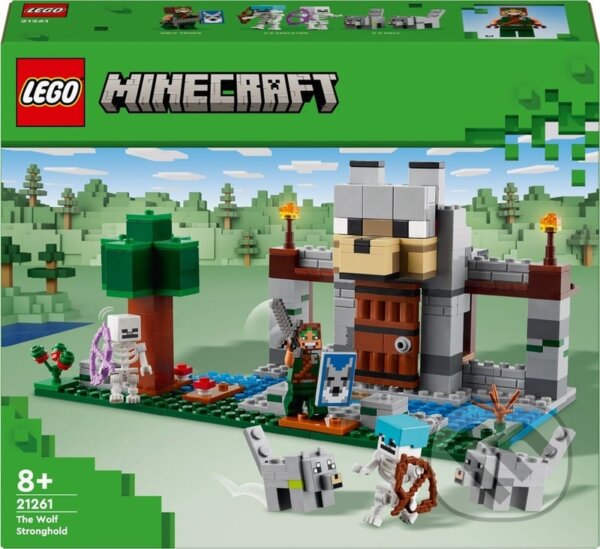 Spoločenská hra: LEGO® Minecraft® 21261 Vlčia pevnosť (LEGO). LEGO, 2024