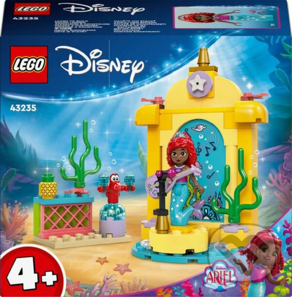 Spoločenská hra: LEGO® Disney™ 43235 Ariel a jej hudobné pódium (LEGO). LEGO, 2024