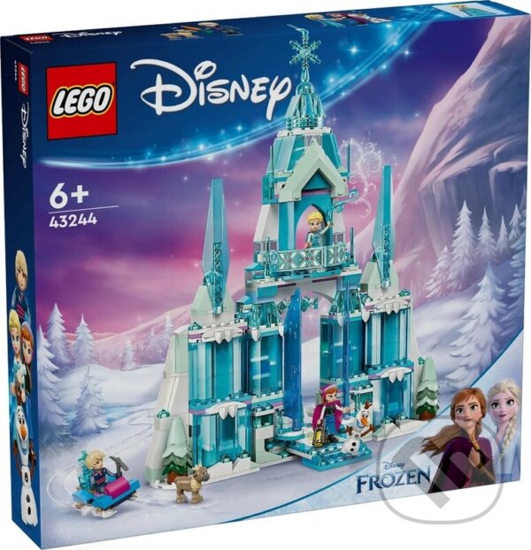 Spoločenská hra: LEGO® Disney 43244 Elsa a jej ľadový palác (LEGO). LEGO, 2024