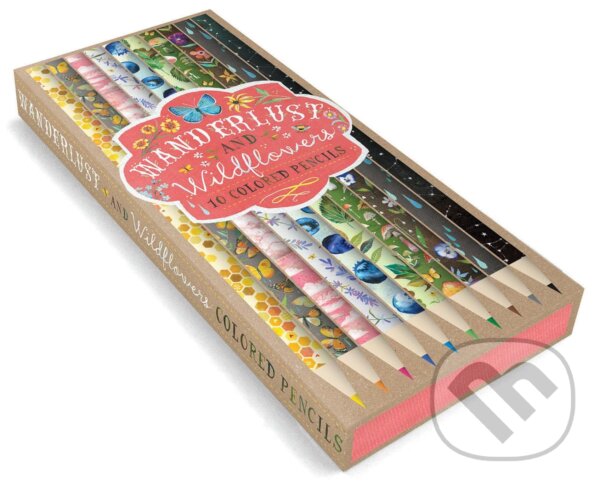Levně Wanderlust & Wildflowers Colored Pencils - Katie Daisy