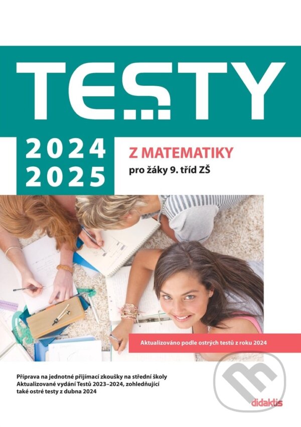 Levně Testy 2024-2025 z matematiky pro žáky 9. tříd ZŠ - kniha z kategorie 2. stupeň