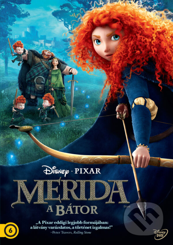 Levně Merida, a bátor (HU) - Afdlin Shauki, Thanapon Maliwan, Brenda Chapman, Mark Andrews - film z kategorie Akčné filmy