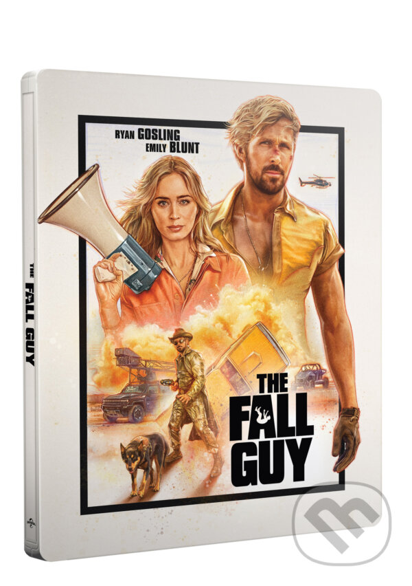 Kniha Kaskadér Ultra HD Blu-ray - limitovaná sběratelská edice - steelbook
