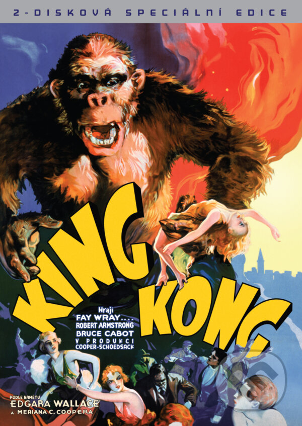 Film: King Kong S.E.  (1933) (Peter Jackson, Ernest B. Schoedsack a Merian C. Cooper) (DVD). Magicbox, 2024