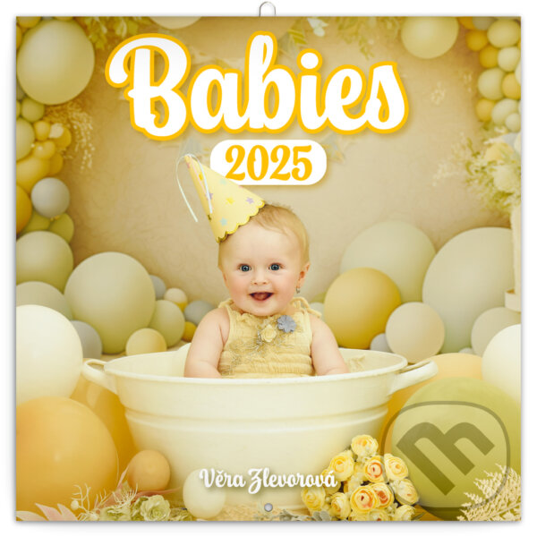 NOTIQUE Poznámkový kalendár Babies 2025 (západná verzia) (Notique). Notique, 2024