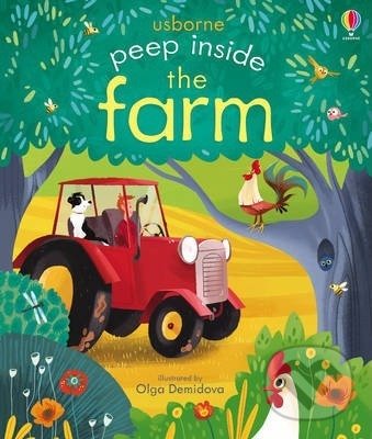 Levně Peep inside the Farm - Anna Milbourne - kniha z kategorie Pre deti a mládež