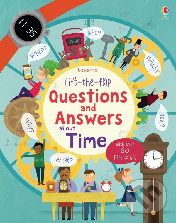 Levně Questions and Answers about Time - Katie Daynes, Marie-Eve Tremblay (ilustrátor) - kniha z kategorie Pre deti a mládež