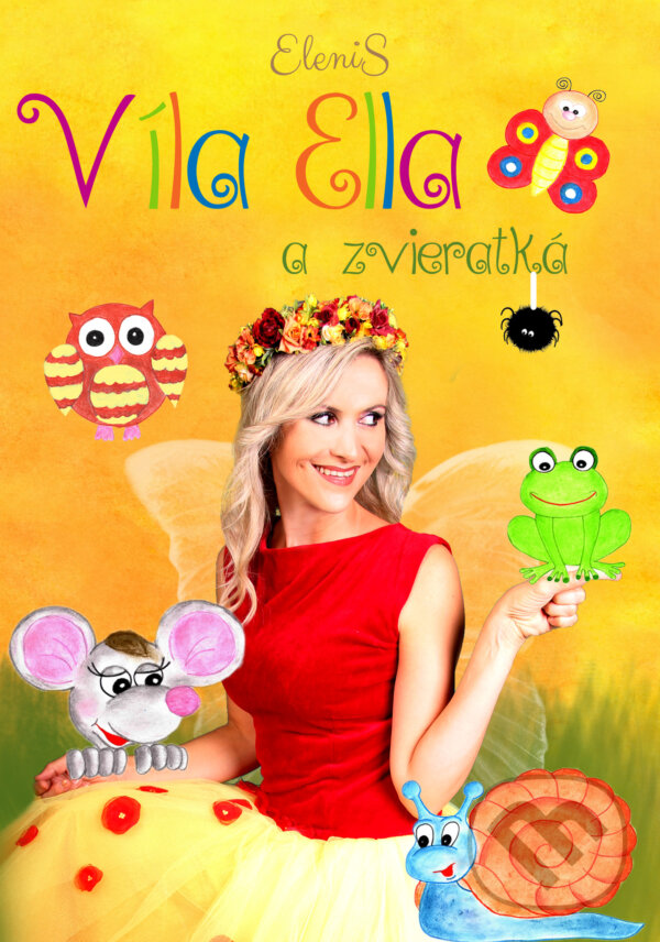 Levně Víla Ella a zvieratká (Rozprávkové DVD s pesničkami) - film z kategorie Pre najmenších