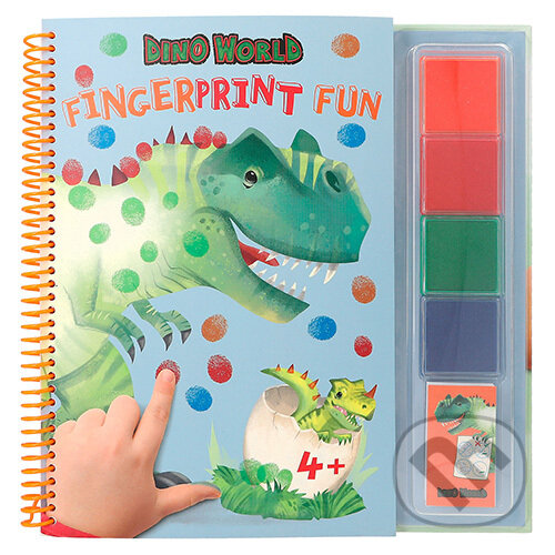Levně Maľovanky Dino World (4 farby - výnimočné omaľovánky značky Dino World.)