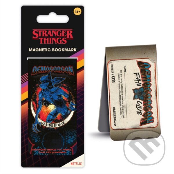 Levně Záložka magnetická Stranger Things (Demogorgon)