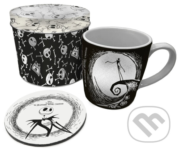 Levně The Nightmare before Christmas Darčekový set (hrnček + podtácka + plechovka)