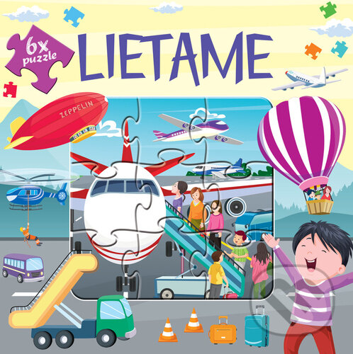 Levně Lietame (6 x puzzle) - kniha z kategorie Maxi dieliky
