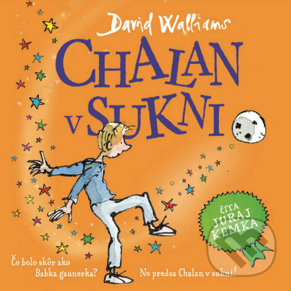 Audiokniha: Chalan v sukni (David Walliams). Wisteria Books, Slovart, 2024