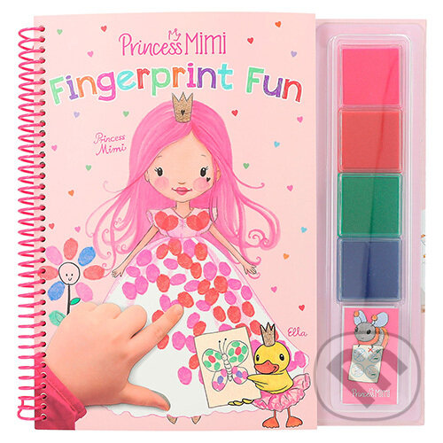 Levně Maľovanky Princess Mimi (4 farby - výnimočné omaľovánky značky Princess Mimi.)