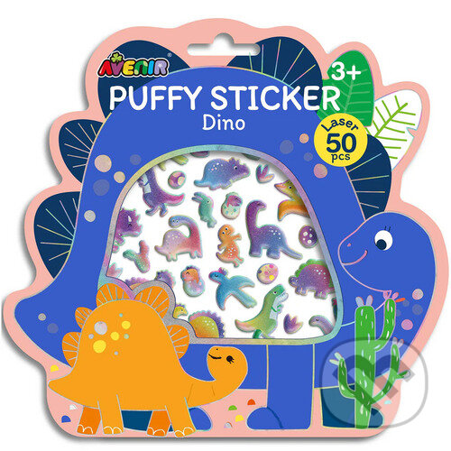 Levně Puffy samolepky - Dinosauři - hra z kategorie Ostatné