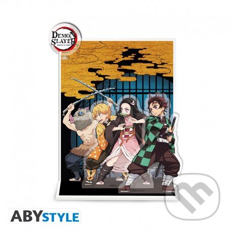 Levně Demon Slayer akrylové diorama - Tanjiro, Nezuko, Zenitsu, Inosuke