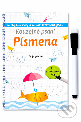 Levně Kouzelné psaní: Písmena (Rozhýbání ruky a nácvik správného psaní) - kniha z kategorie Hravé úlohy