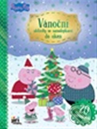 Levně Vánoční aktivity se samolepkami do oken Peppa - kniha z kategorie Samolepky