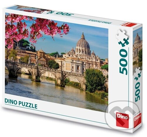 Levně Puzzle 500 Bazilka Svatého Petra - puzzle z kategorie Mestá a stavby