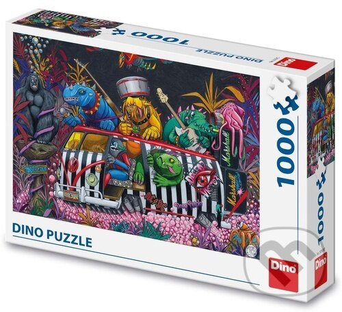 Levně Puzzle 500 Příšerky na tripu - puzzle z kategorie Ostatné