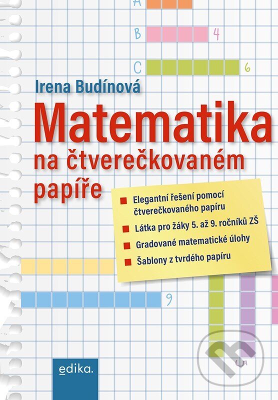 Kniha: Matematika na čtverečkovaném papíře (Irena Budínová)