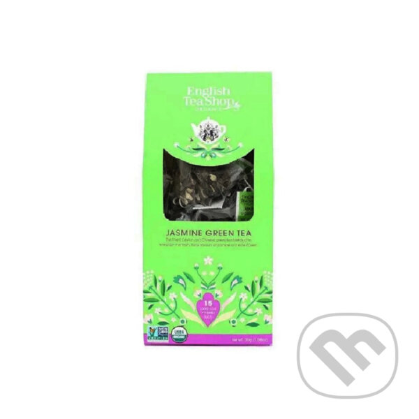 English Tea Shop Zelený čaj s jasmínem, 15 pyramidek