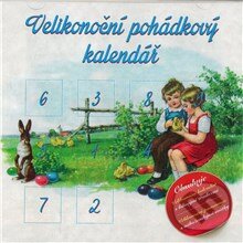 Audiokniha: Velikonoční pohádkový kalendář (Iva Peláková, Lucie Gromusová, René Nekuda a Veronika Dziaková). Popron music, 2014