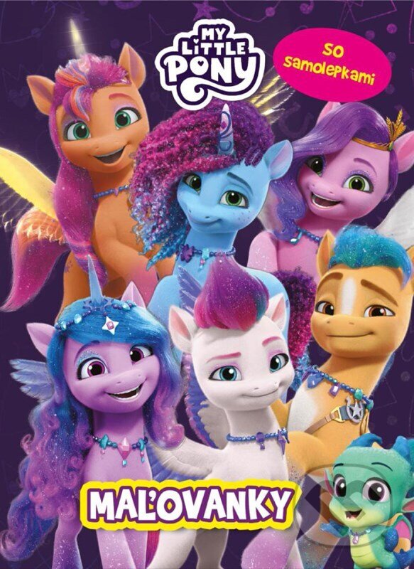Levně My Little Pony: Maľovanky so samolepkami - kniha z kategorie Pre deti a mládež