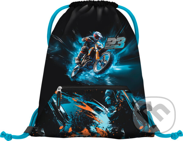 Levně Vrecko s priehradkou na zips Baagl Motorka