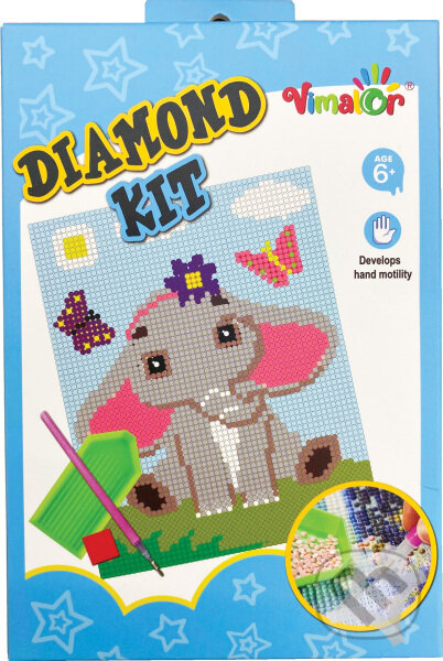 Levně Diamantové malování - Baby Slon