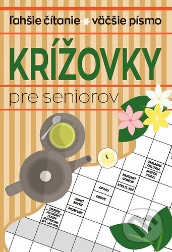 Kniha: Krížovky pre seniorov (Bookmedia). Bookmedia, 2024