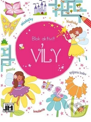 Kniha: Blok aktivít - Víly (Jiří Models). Jiří Models, 2024