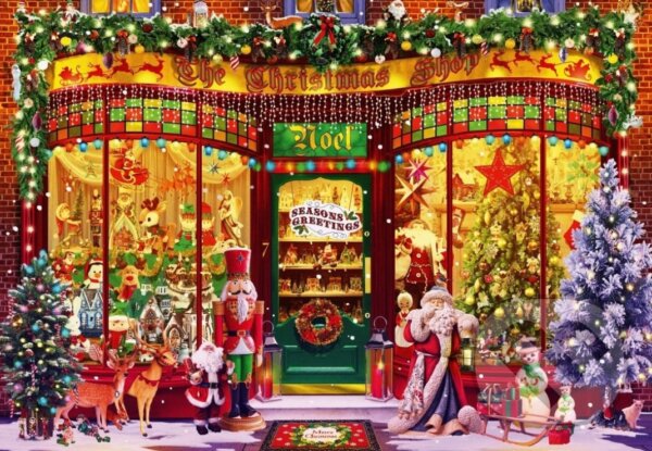 Levně Festive Shop - puzzle z kategorie Umelecké