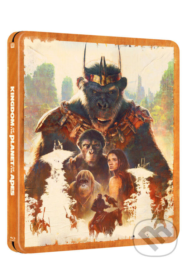 Kniha Království Planeta opic - Limitovaná sběratelská edice - steelbook